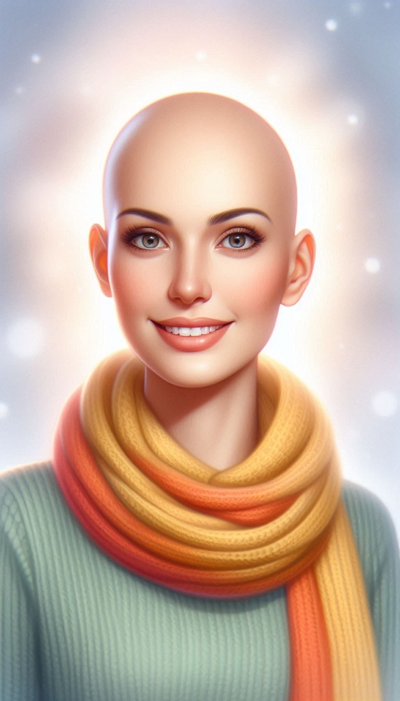 Inspirational Cancer Survivor Portrait Book Cover