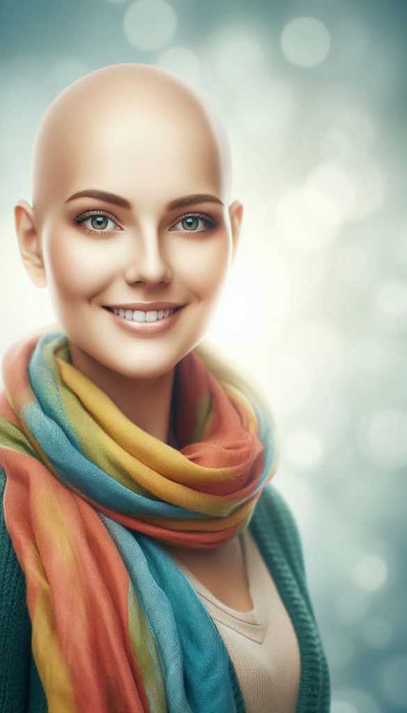 Inspirational Cancer Survivor Portrait Book Cover