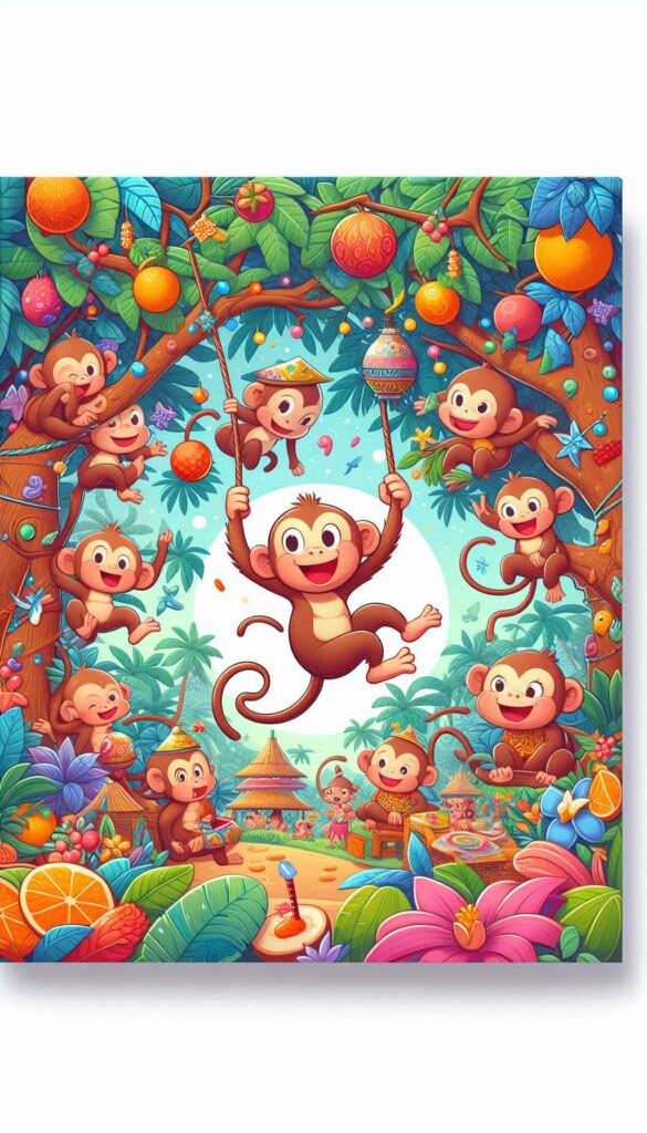 Jungle Monkey Fun book cover