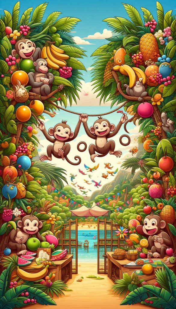 Jungle Monkey Fun book cover