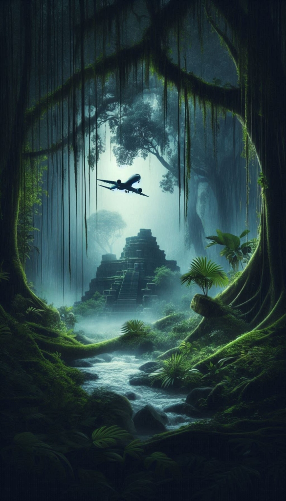 Jungle Temple Flight book covers