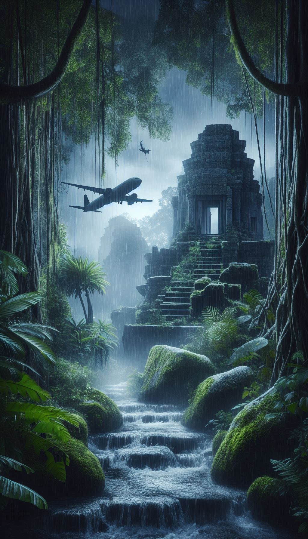 Jungle Temple Flight book covers