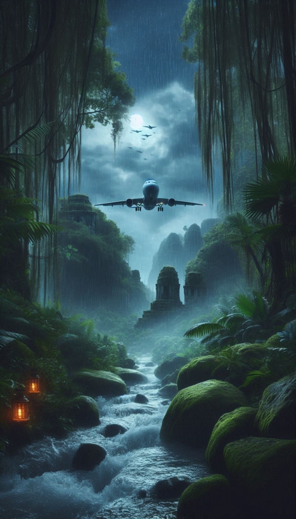 Jungle Temple Flight book covers