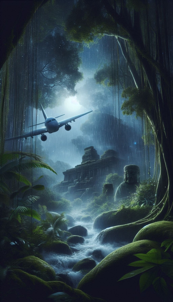 Jungle Temple Flight book covers