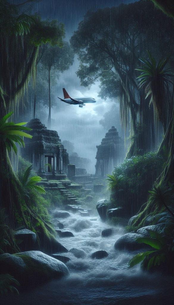 Jungle Temple Flight book covers