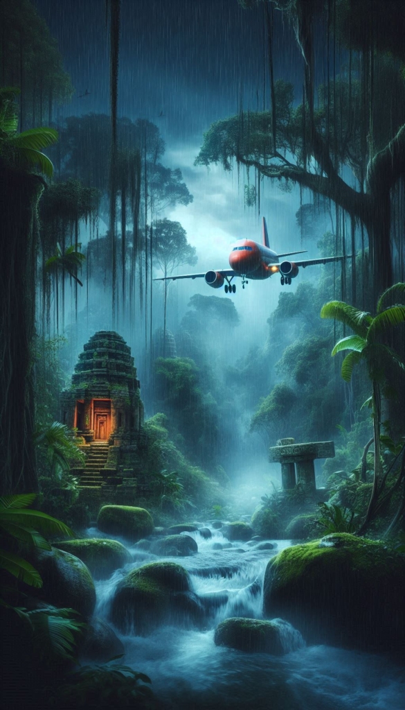 Jungle Temple Flight book covers