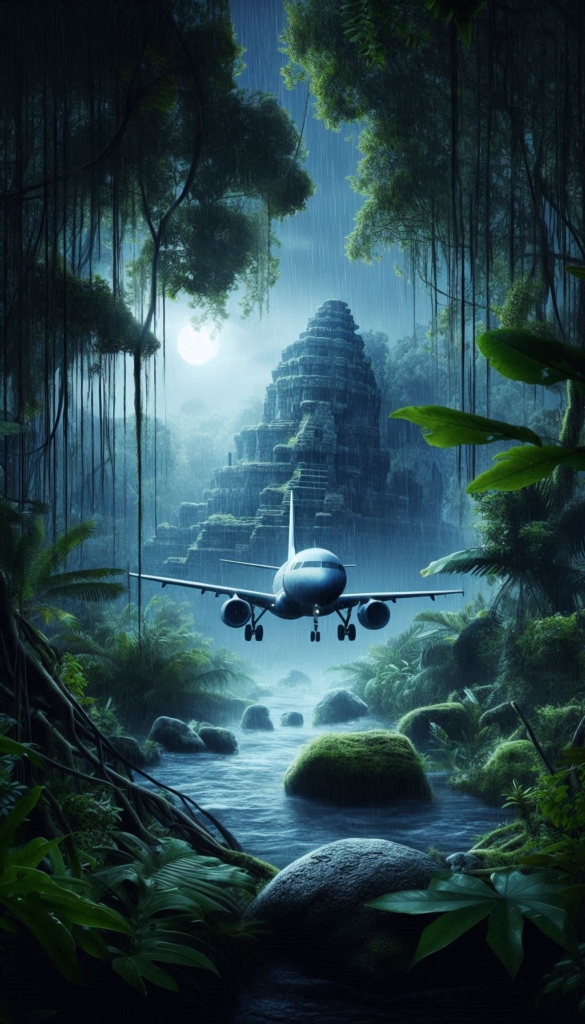 Jungle Temple Flight book covers