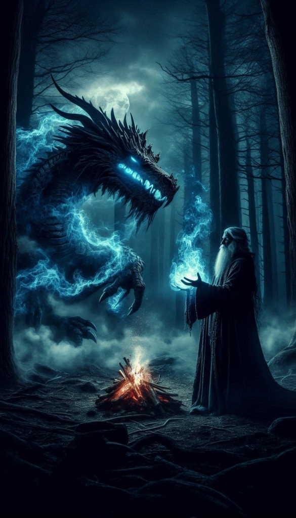 Magic dragon book cover