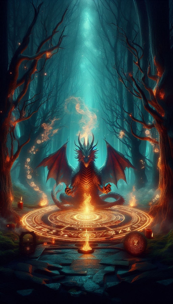 Magic dragon book cover