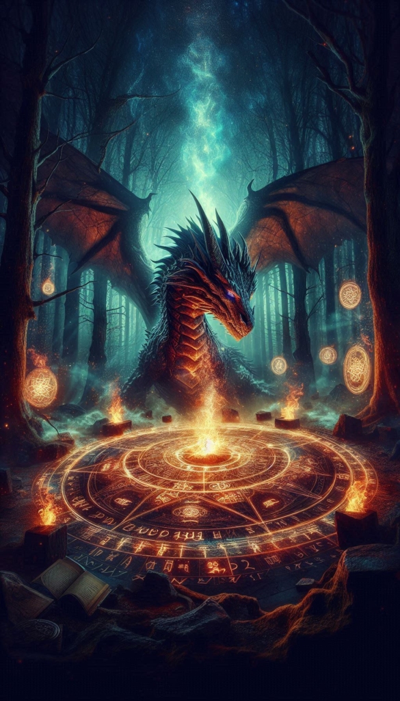 Magic dragon book cover