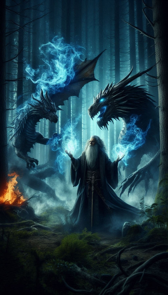 Magic dragon book cover