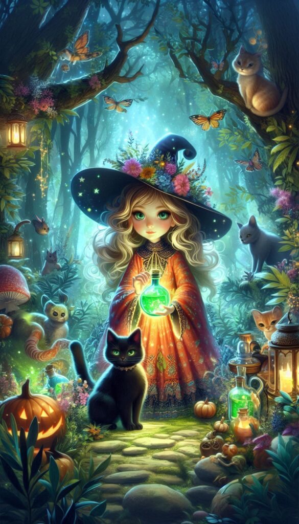 Magical Forest Witch book cover