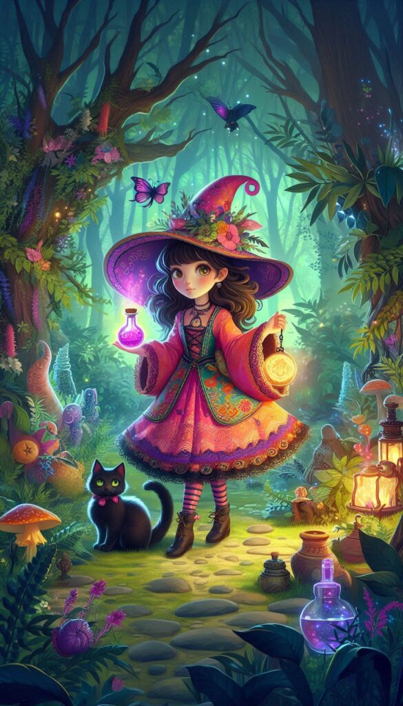 Magical Forest Witch book cover