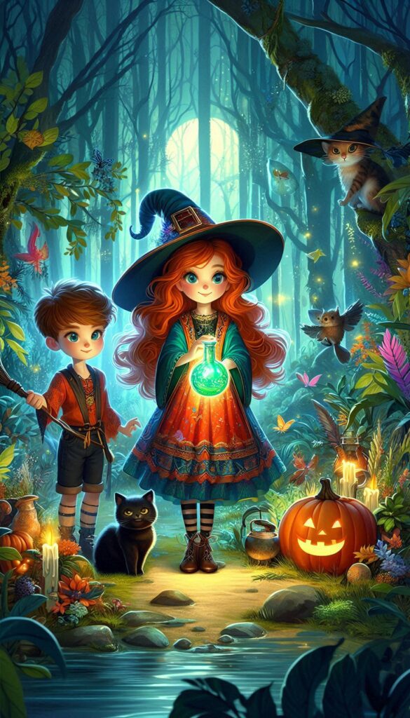 Magical Forest Witch book cover