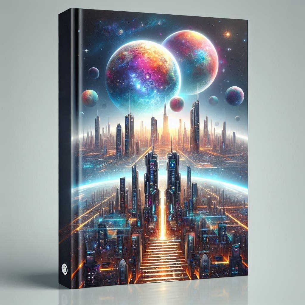 Neptune Forge Science-Fiction book mockup