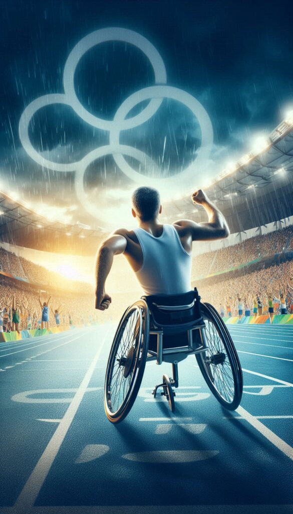 Paralympic Sprinter book cover