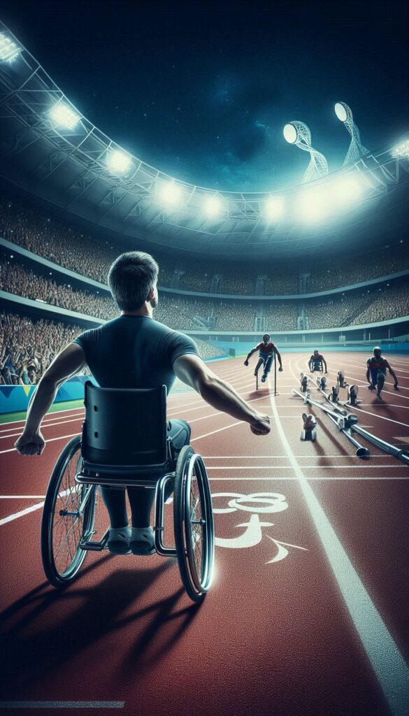 Paralympic Sprinter book cover