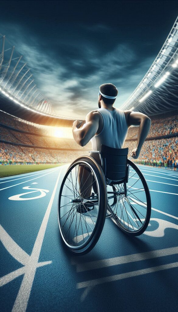 Paralympic Sprinter book cover