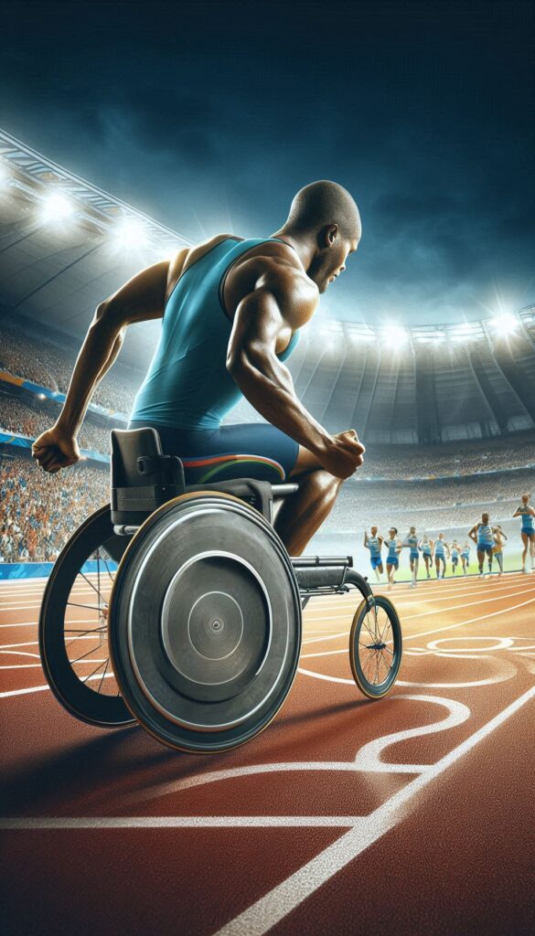 Paralympic Sprinter book cover