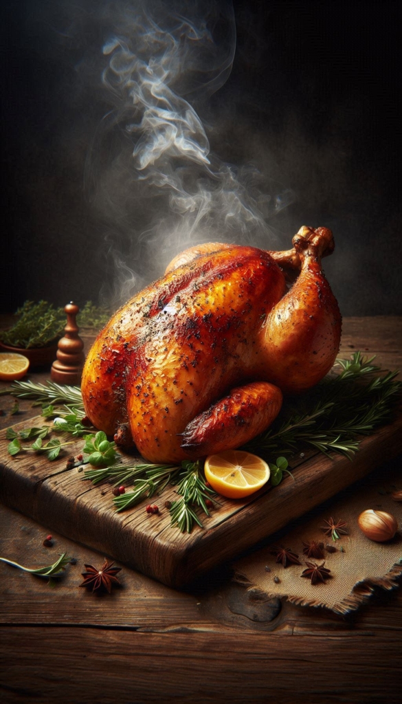 Roast chicken recipe ebook cover