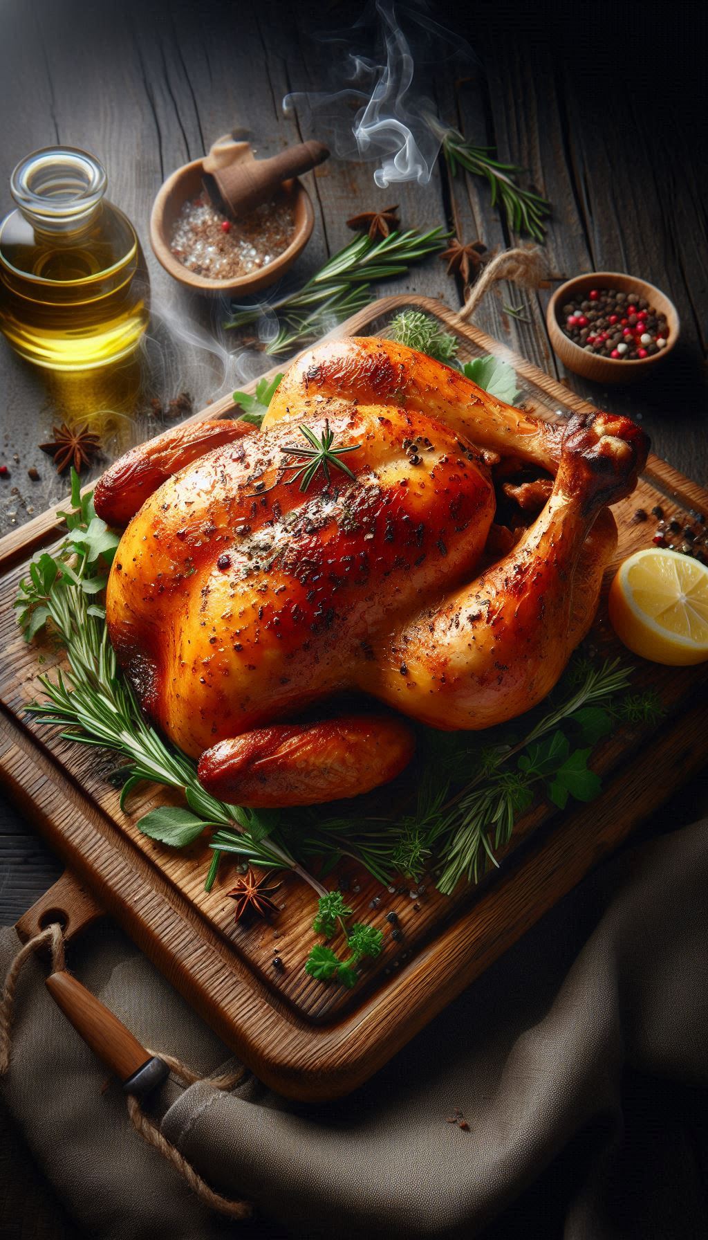 Roast chicken recipe ebook cover