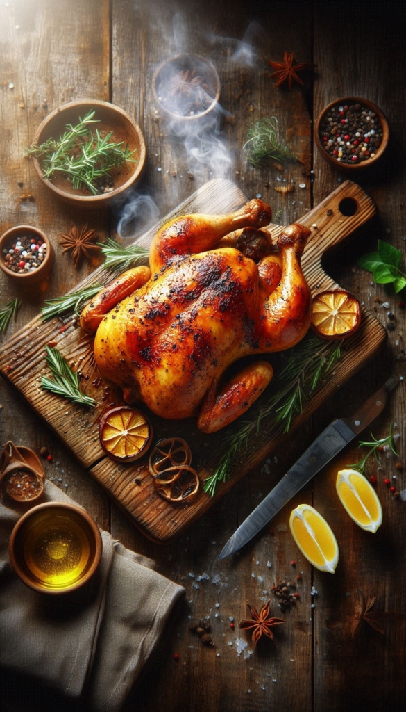 Roast chicken recipe ebook cover