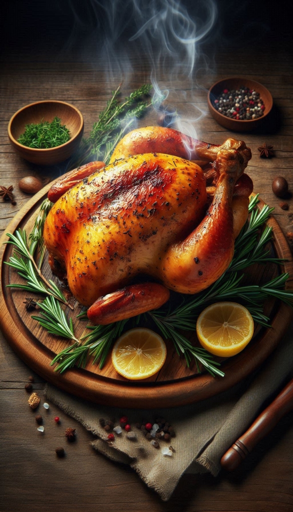 Roast chicken recipe ebook cover