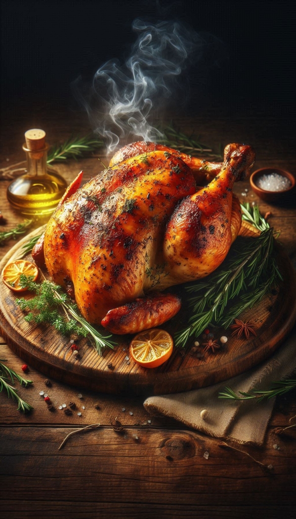 Roast chicken recipe ebook cover