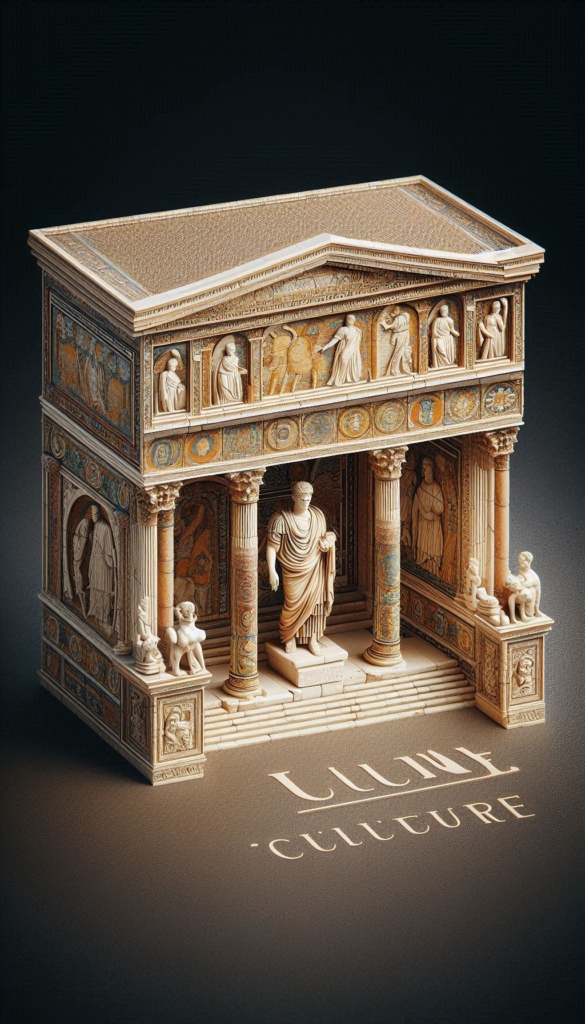 Roman Empire Mosaic book cover