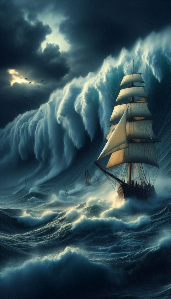 Sailing Through Storms book cover