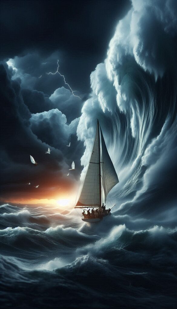 Sailing Through Storms book cover