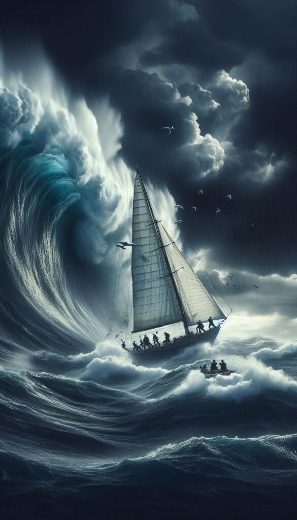 Sailing Through Storms book cover