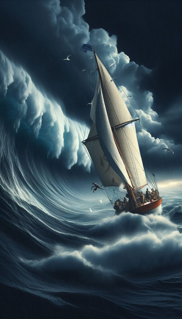 Sailing Through Storms book cover