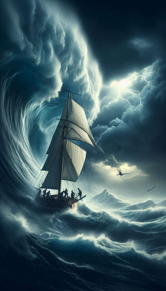 Sailing Through Storms book cover