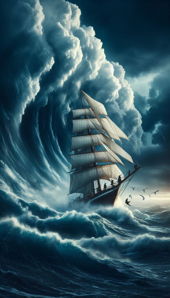 Sailing Through Storms book cover