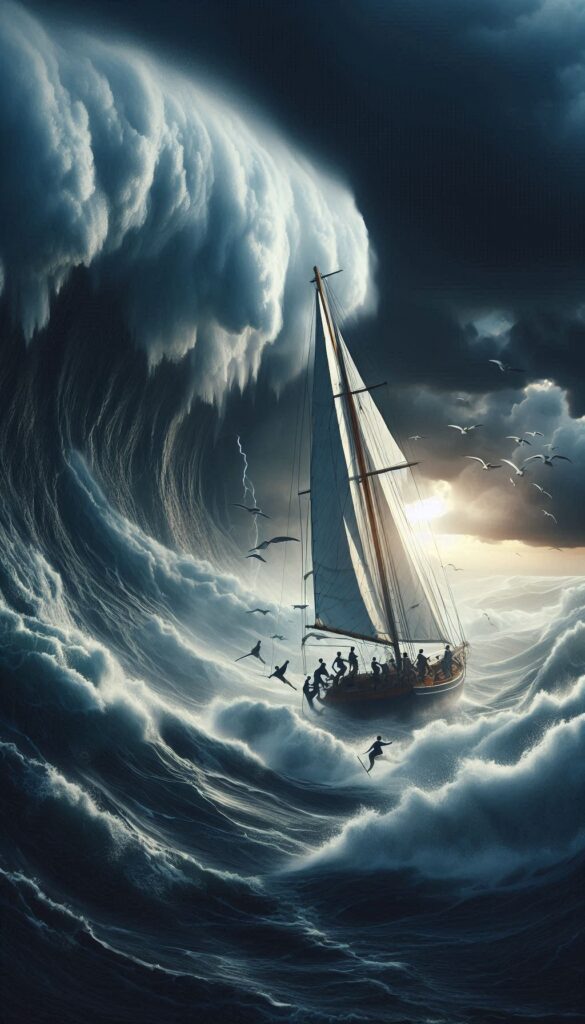 Sailing Through Storms book cover