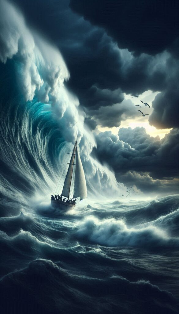 Sailing Through Storms book cover