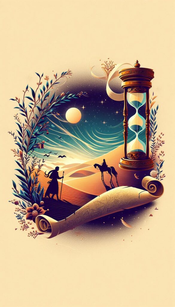 Sands of Time arabic book cover