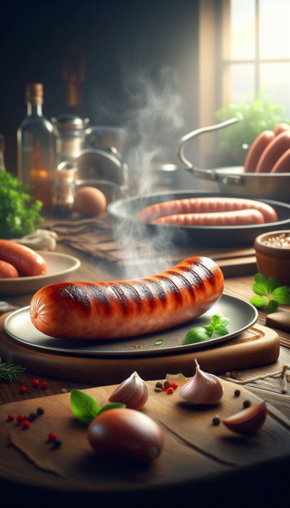 Sausage recipe ebook cover