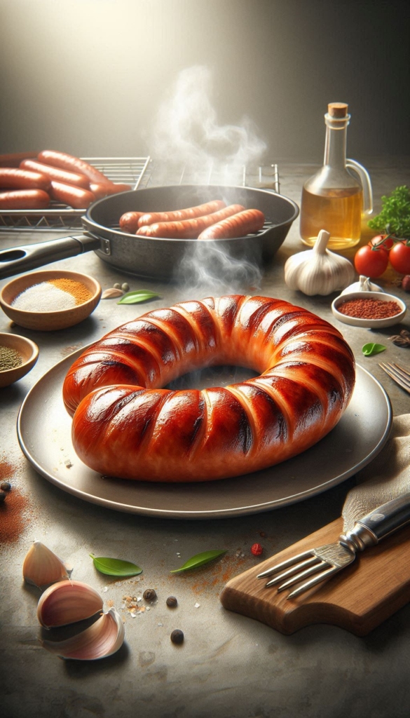 Sausage recipe ebook cover