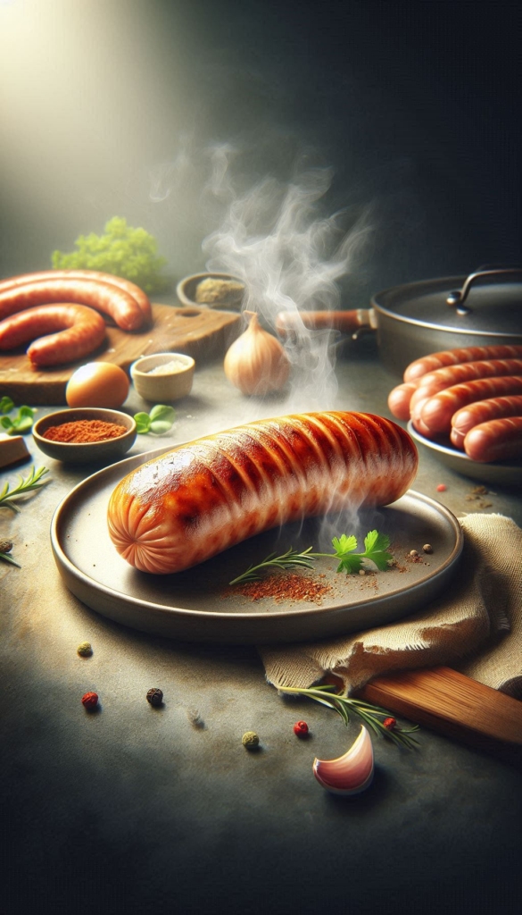 Sausage recipe ebook cover