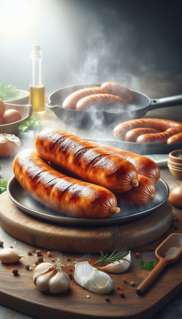 Sausage recipe ebook cover