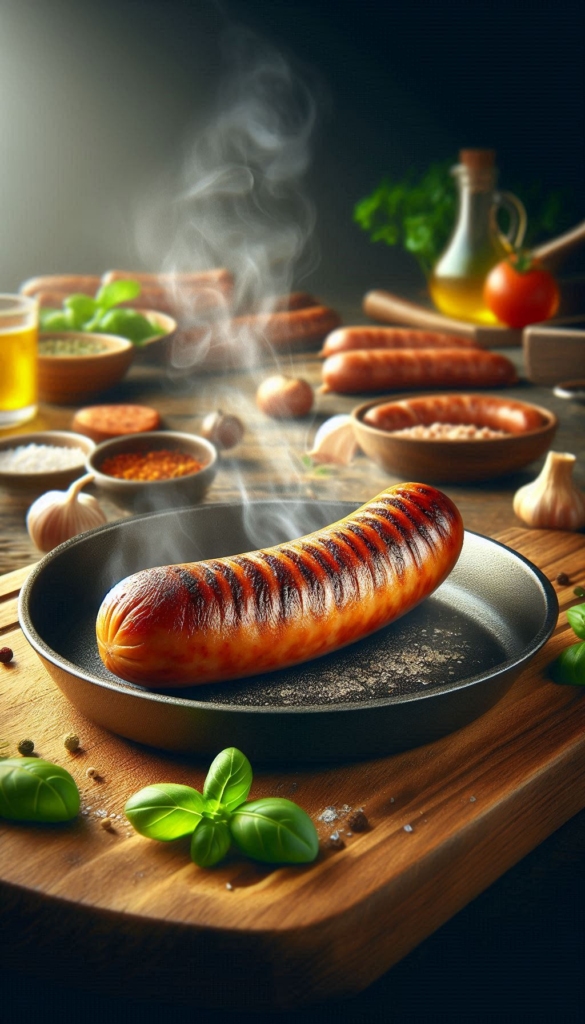 Sausage recipe ebook cover