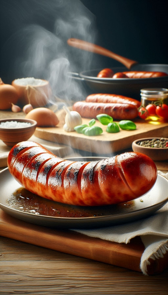 Sausage recipe ebook cover