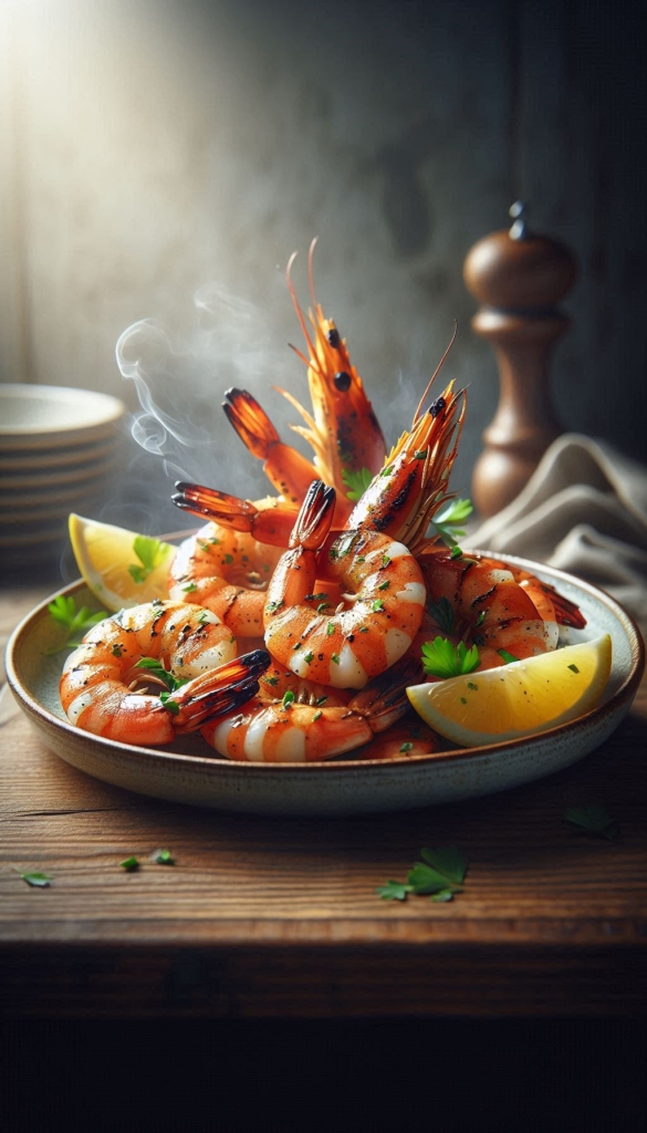 Shrimp recipe book cover