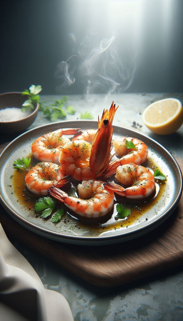 Shrimp recipe book cover