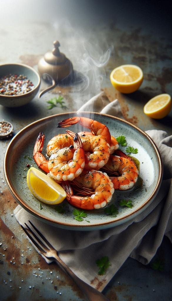 Shrimp recipe book cover