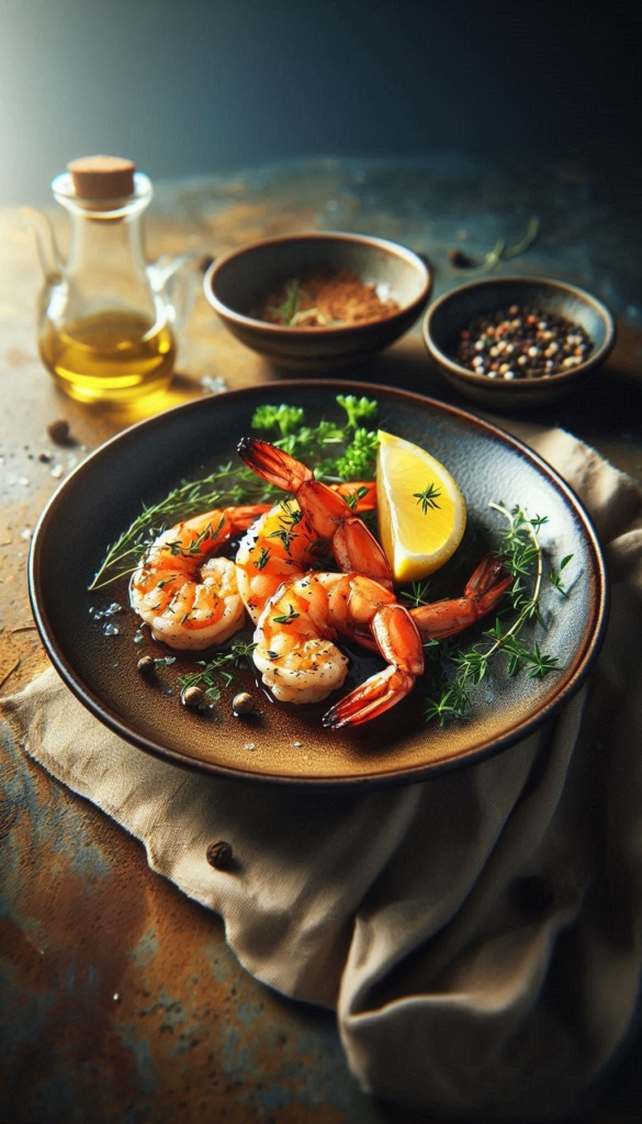 Shrimp recipe book cover