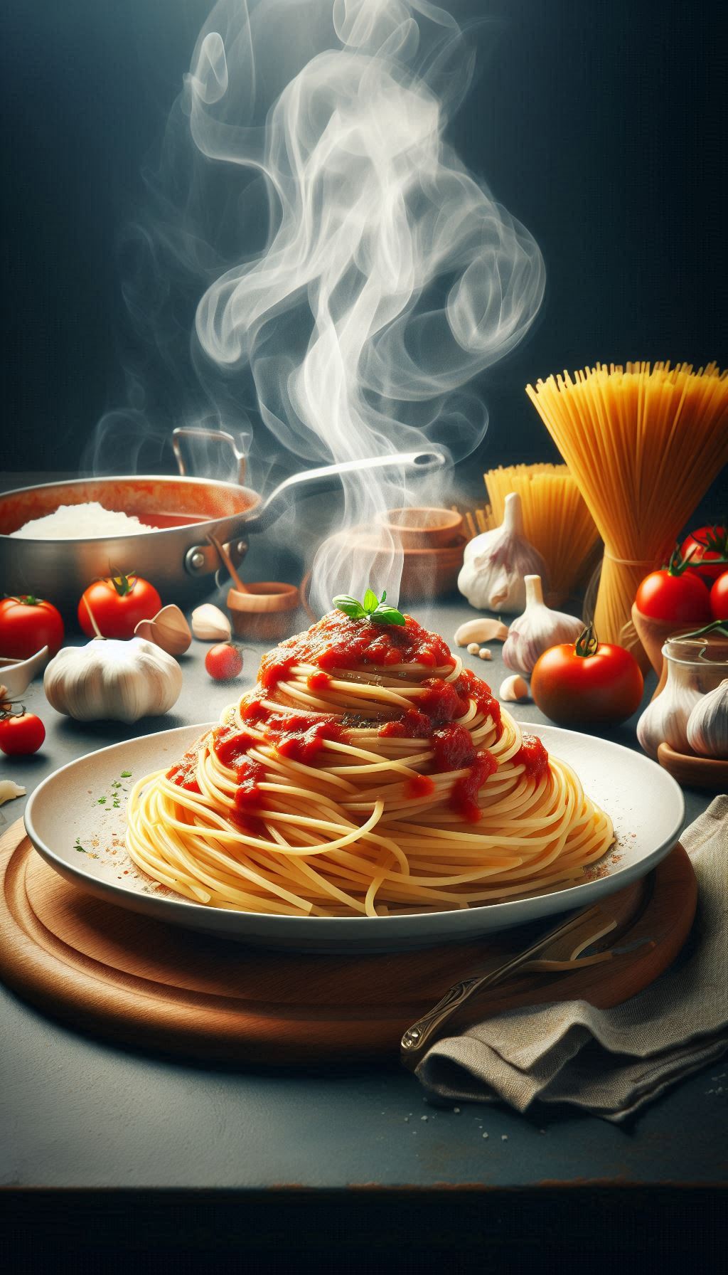 Spaghetti recipe book cover