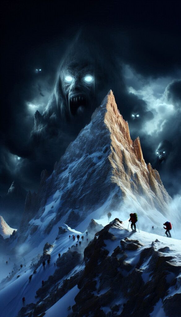 The Cursed Mountain book cover